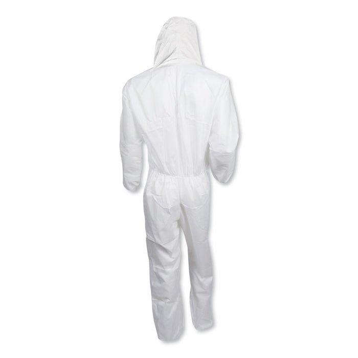A20 Breathable Particle Protection Coveralls, Zip Closure, 3X-Large, White