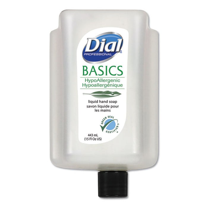Basics Liquid Hand Soap, Fresh Floral, 15 oz Cartridge