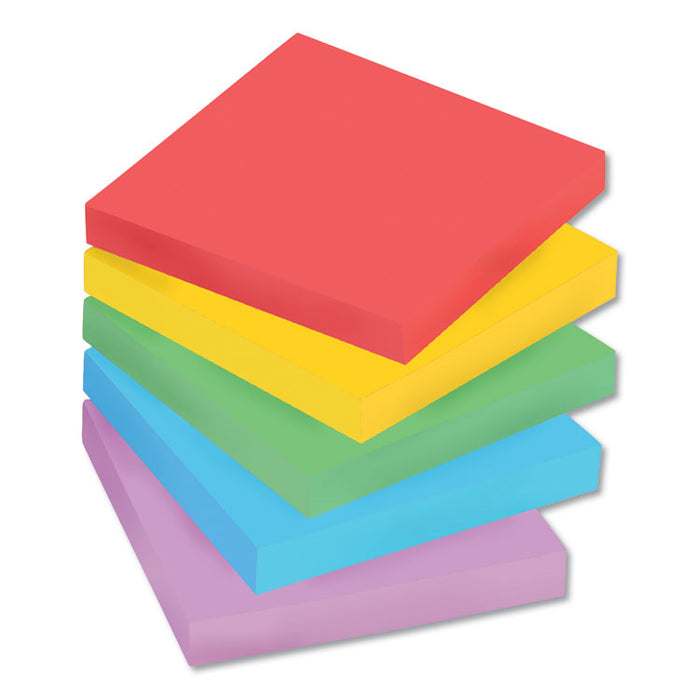 Pads in Playful Primary Collection Colors, Cabinet Pack, 3" x 3", 70 Sheets/Pad, 24 Pads/Pack