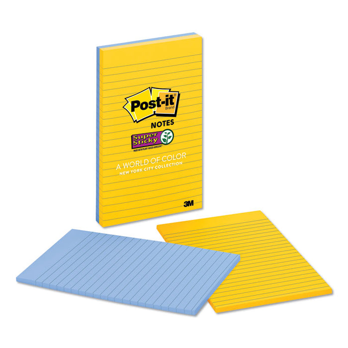 Pads in New York Colors, 5 x 8, 45-Sheet, 2/Pack