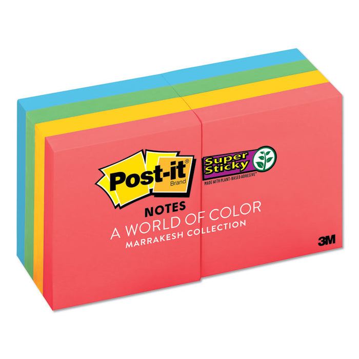 Pads in Marrakesh Colors, 2 x 2, 90-Sheet, 8/Pack