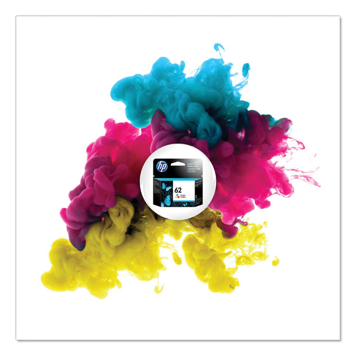 HP 62, (C2P06AN) Tri-Color Original Ink Cartridge