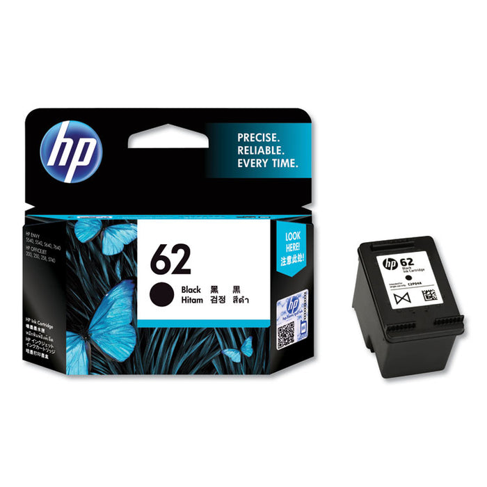 HP 62, (C2P04AN) Black Original Ink Cartridge
