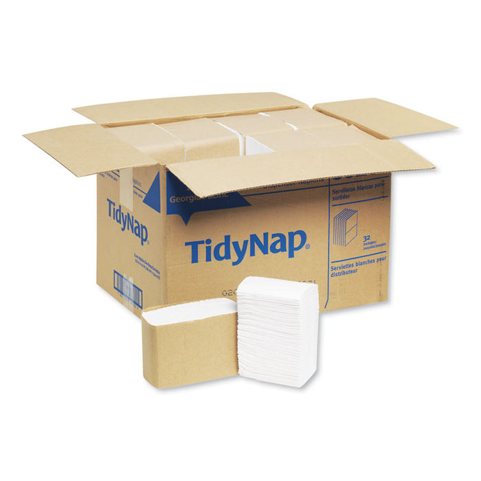 Low Fold Dispenser Napkins, 7 x 12, White, 8000/Carton