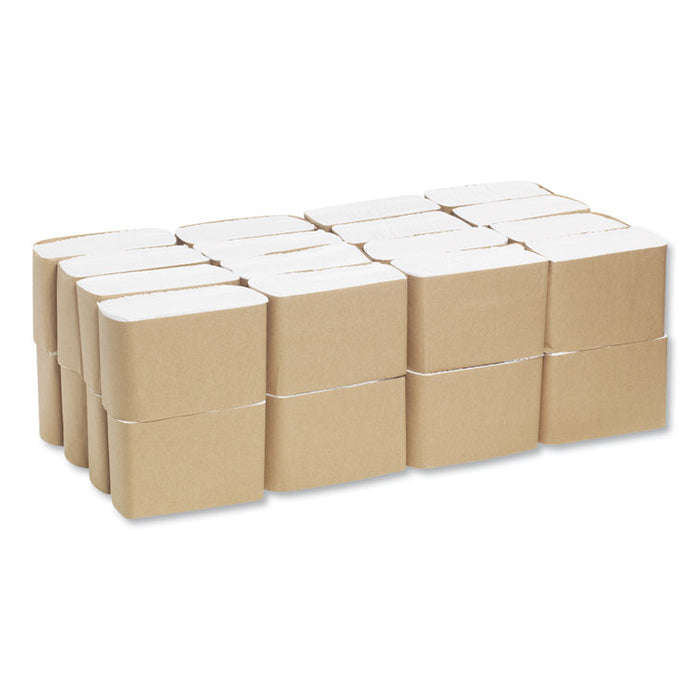 Low Fold Dispenser Napkins, 7 x 12, White, 8000/Carton