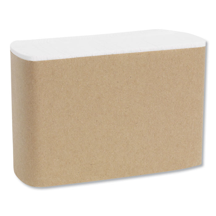 Low Fold Dispenser Napkins, 7 x 12, White, 8000/Carton