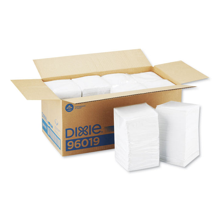 Low Fold Dispenser Napkins, 7 x 12, White, 8000/Carton