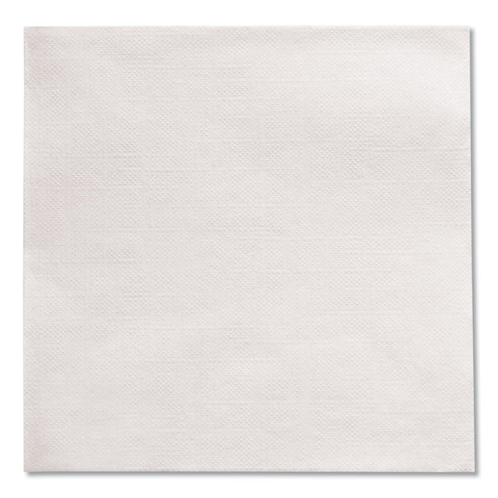 Beverage Napkins, Single-Ply, 9 1/2 x 9 1/2, White, 4000/Carton