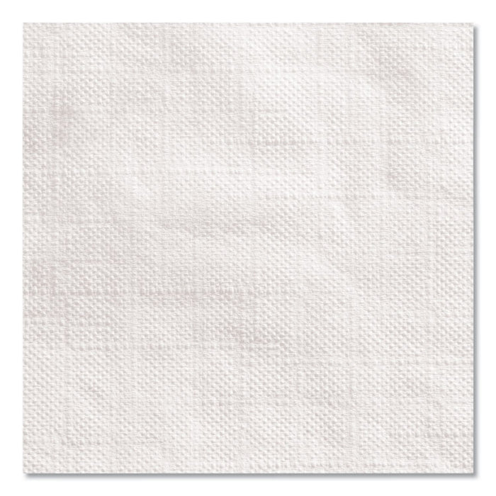 Beverage Napkins, Single-Ply, 9 1/2 x 9 1/2, White, 4000/Carton