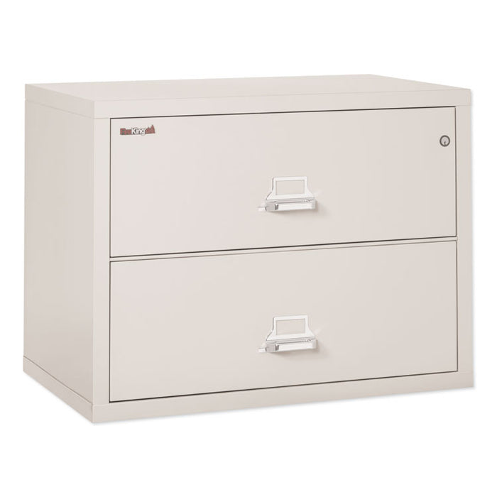 Insulated Lateral File, 2 Legal/Letter-Size File Drawers, Parchment, 37.5" x 22.13" x 27.75"