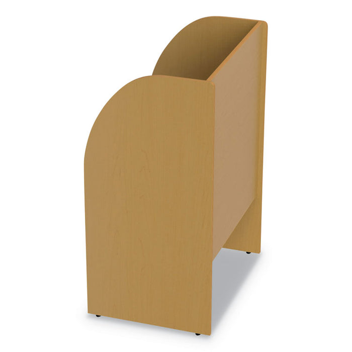 Study Carrell, 23.5w x 33d x 48.25h, Maple