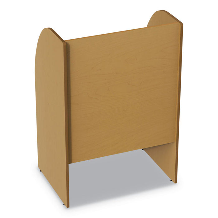 Study Carrell, 23.5w x 33d x 48.25h, Maple