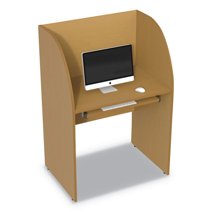 Study Carrell, 23.5w x 33d x 48.25h, Maple