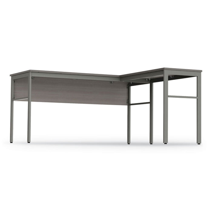 Urban Series L- Shaped Desk, 59" x 59" x 29.5", Ash