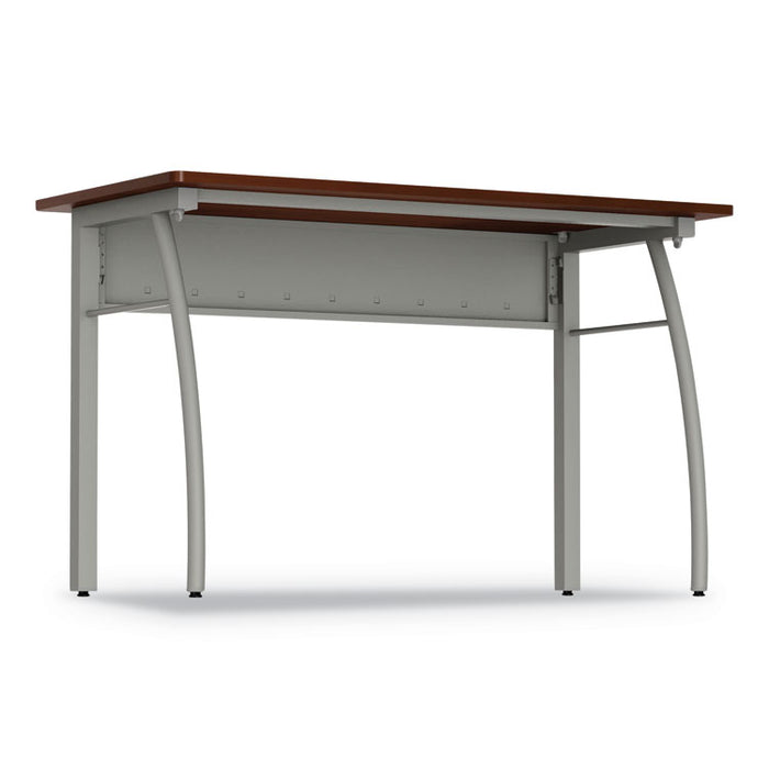 Trento Line Rectangular Desk, 47.25w x 23.63d x 29.5h, Cherry