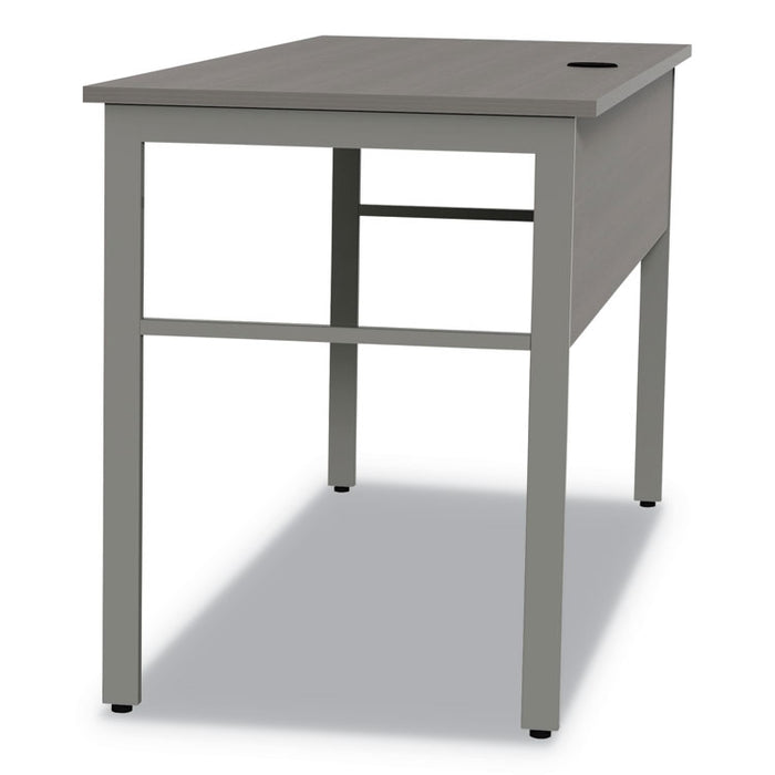Urban Series Desk Workstation, 59" x 23.75" x 29.5", Ash