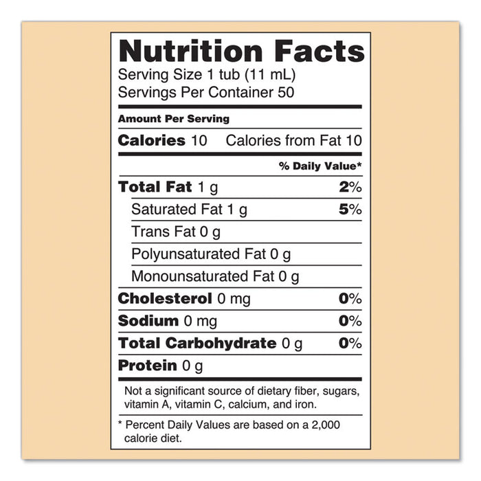 Liquid Coffee Creamer, Original, 0.38 oz Mini Cups, 360/Carton