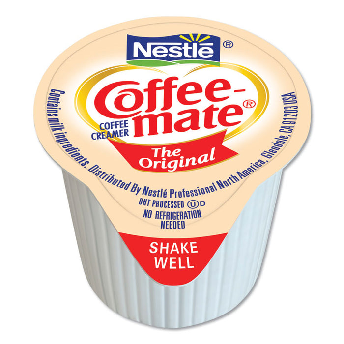 Liquid Coffee Creamer, Original, 0.38 oz Mini Cups, 360/Carton