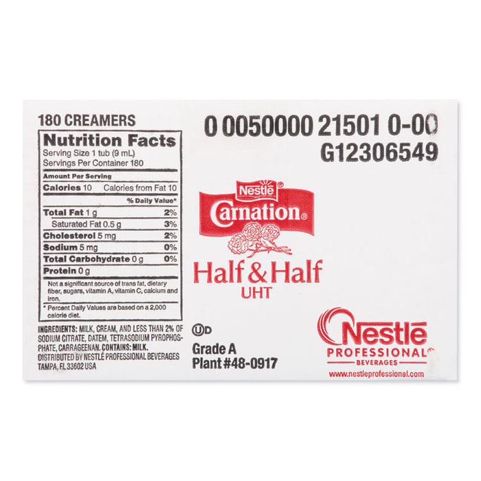 Half and Half, 0.304 oz Cups, 180/Carton