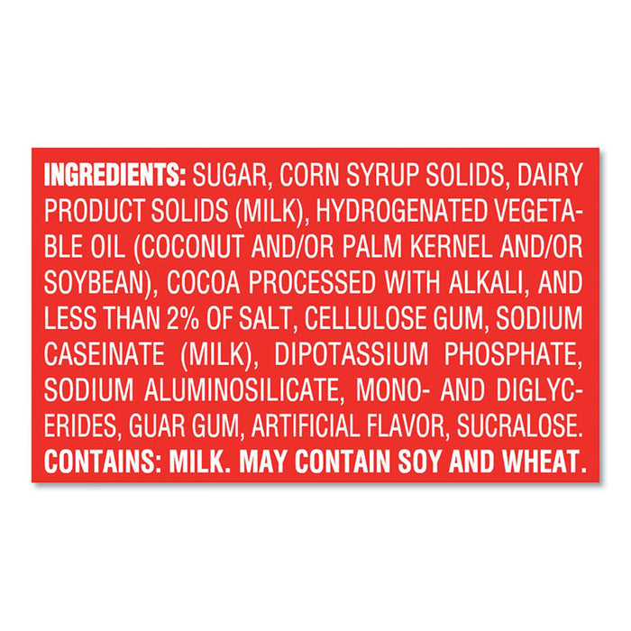 Hot Cocoa Mix, Rich Chocolate, 0.71 oz Packets, 50/Box, 6 Box/Carton