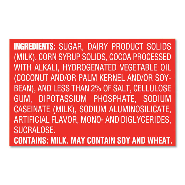 Hot Cocoa Mix, Dark Chocolate, 0.71 oz, 50/Box