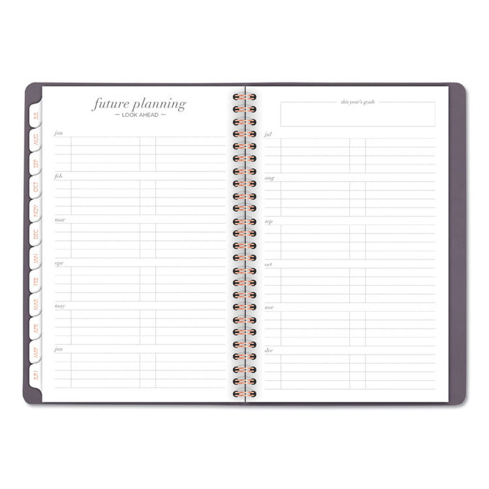 Workstyle Academic Planner, 8 1/2 x 5 1/2, Gray, 2019-2020