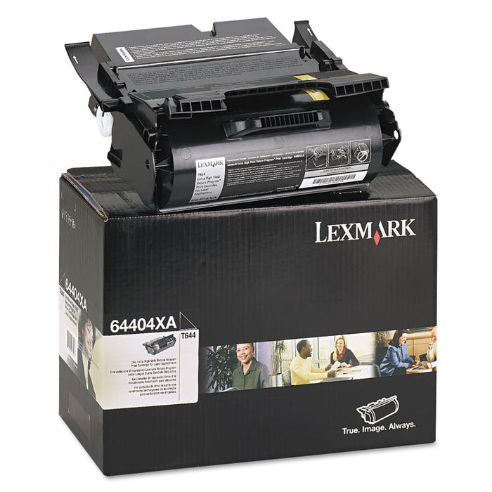 64404XA Extra High-Yield Toner, 32000 Page-Yield, Black