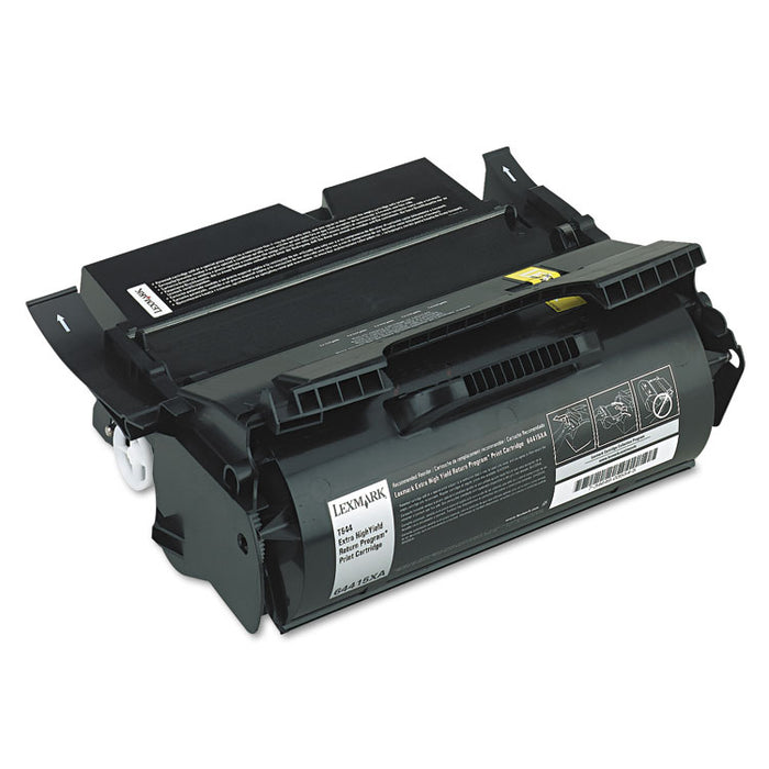 64415XA (T644) Return Program Extra High-Yield Toner, 32000 Page-Yield, Black