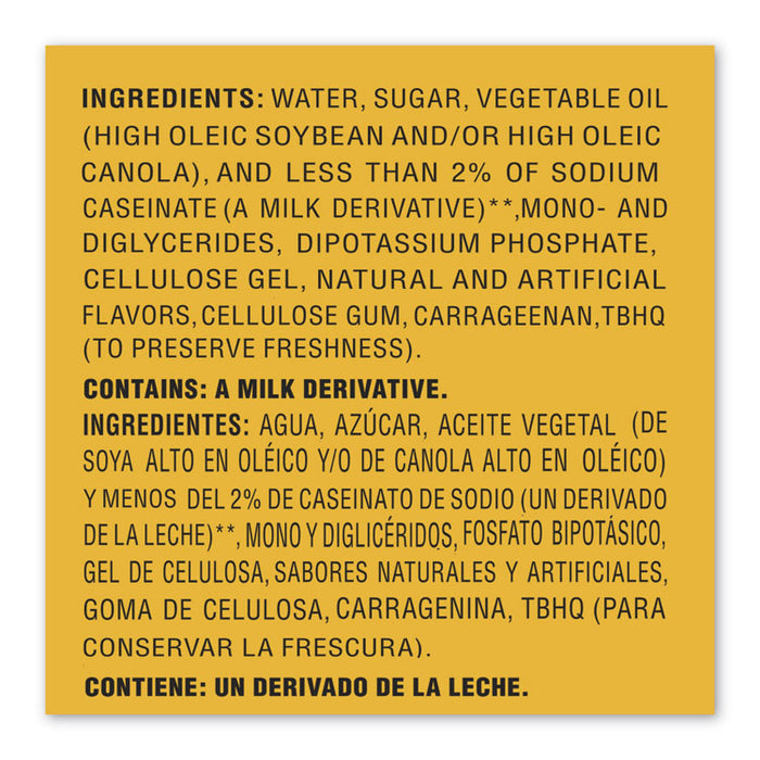 Non-Dairy Powdered Creamer, Hazelnut, 15 oz Canister, 12/Carton