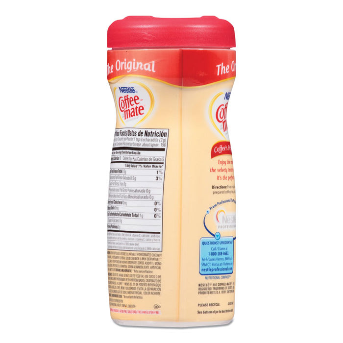 Non-Dairy Powdered Creamer, Original, 11 oz Canister, 12/Carton