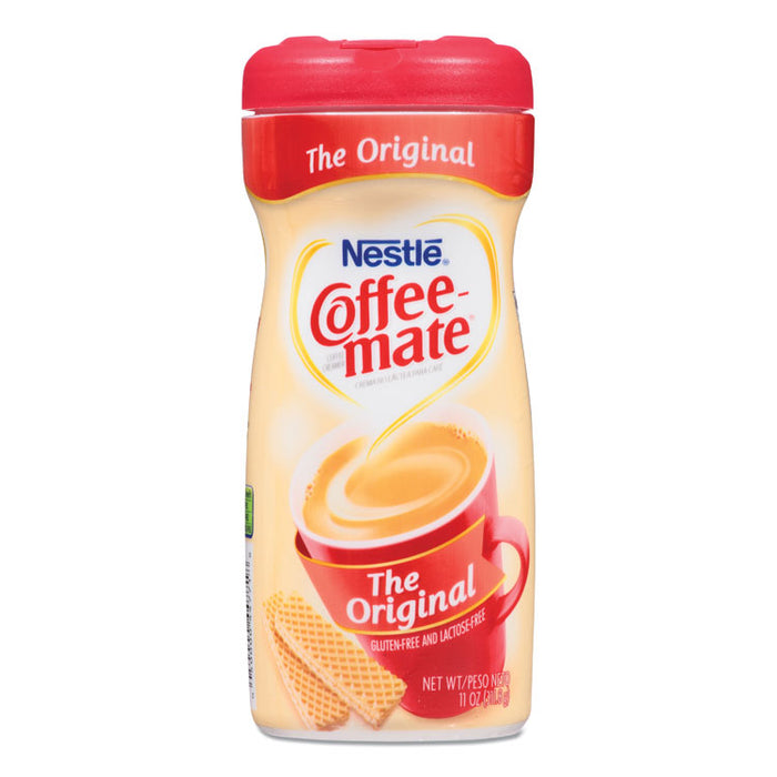 Non-Dairy Powdered Creamer, Original, 11 oz Canister, 12/Carton