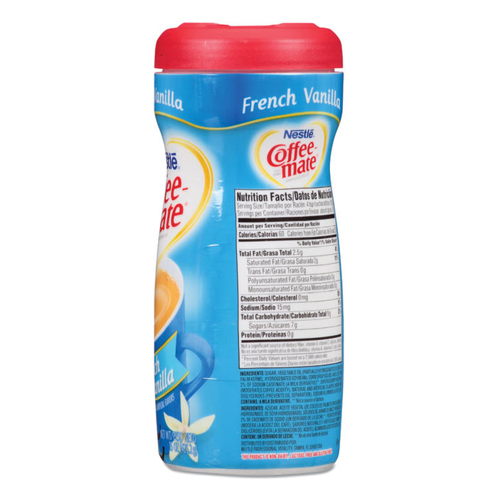 French Vanilla Creamer Powder, 15oz Plastic Bottle