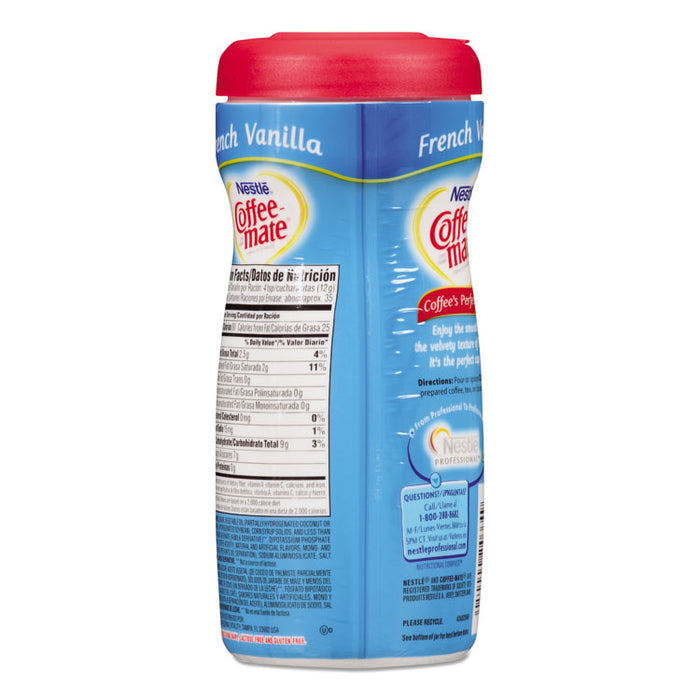 French Vanilla Creamer Powder, 15oz Plastic Bottle