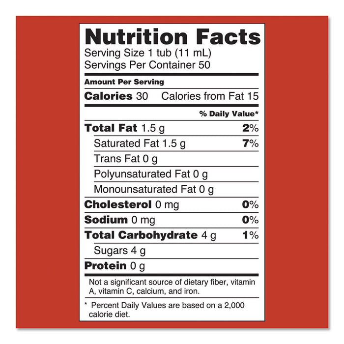 Liquid Coffee Creamer, Cinnamon Vanilla, 0.38 oz Mini Cups, 50/Box