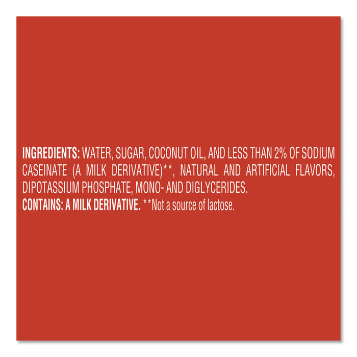 Liquid Coffee Creamer, Cinnamon Vanilla, 0.38 oz Mini Cups, 50/Box