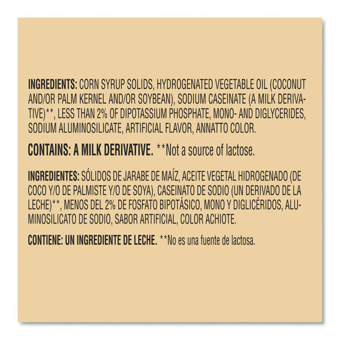 Non-Dairy Powdered Creamer, Original, 11 oz Canister, 12/Carton