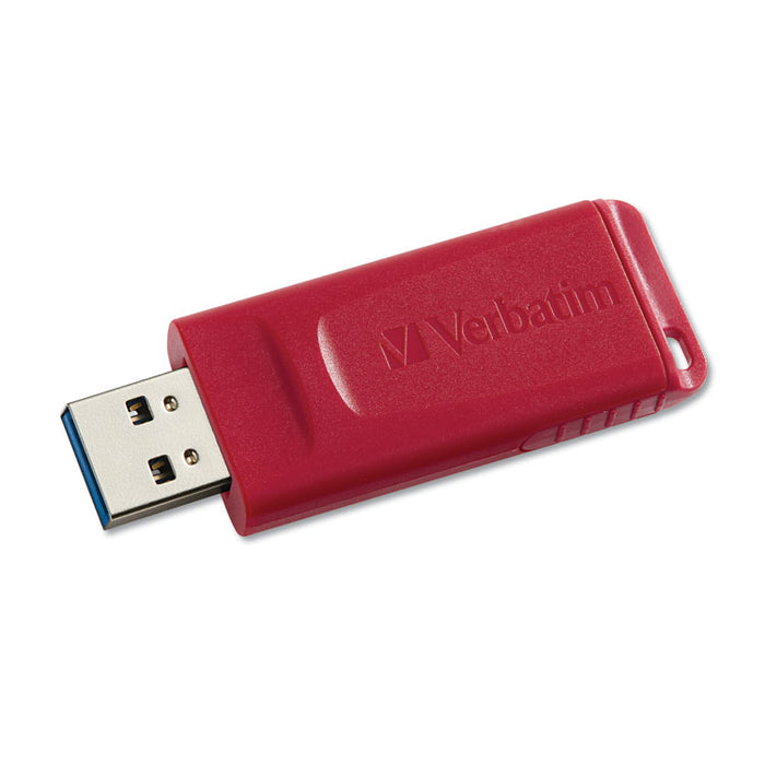 Store 'n' Go USB Flash Drive, 8 GB, Assorted Colors, 3/Pack