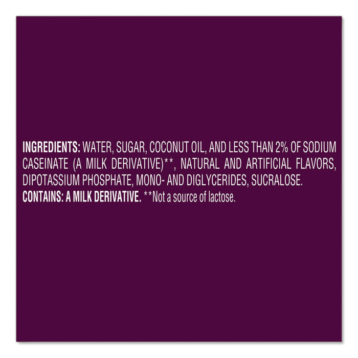 Liquid Coffee Creamer, Italian Sweet Creme, 0.38 oz Mini Cups, 50/Box