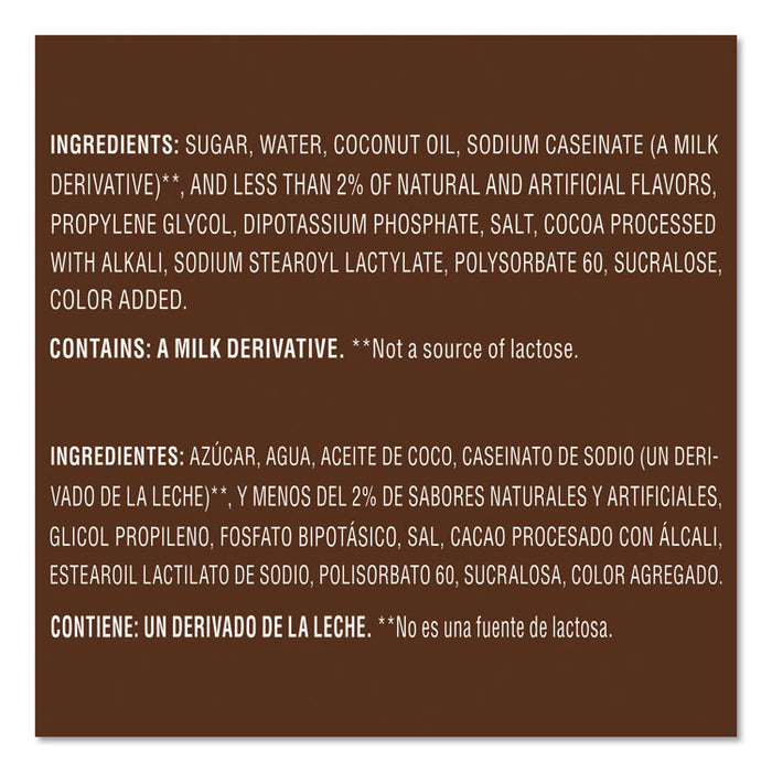 Liquid Creamer Pump Bottle, Salted Caramel Chocolate, 1.5 Liter