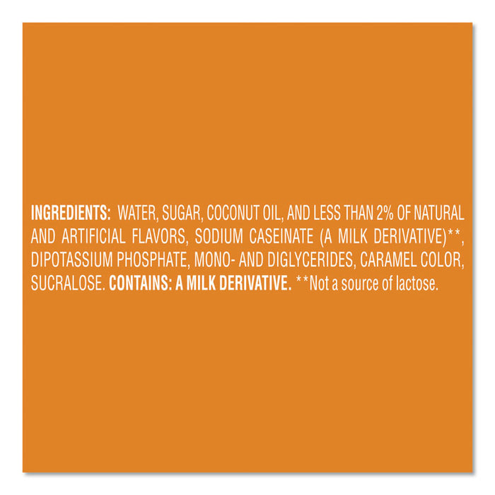 Liquid Coffee Creamer, Vanilla Caramel, 0.38 oz Mini Cups, 50/Box