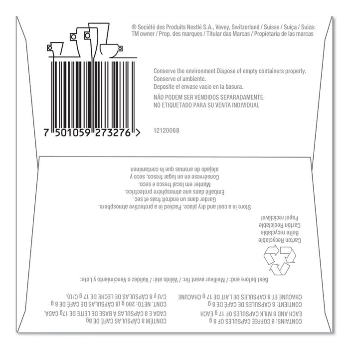 Capsules, Cappuccino, 48/Carton