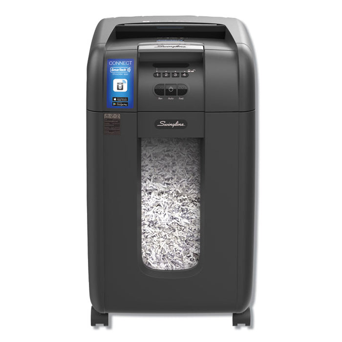 Stack-and-Shred 300XL Auto Feed Super Cross-Cut Shredder Value Pack, 300 Auto/8 Manual Sheet Capacity