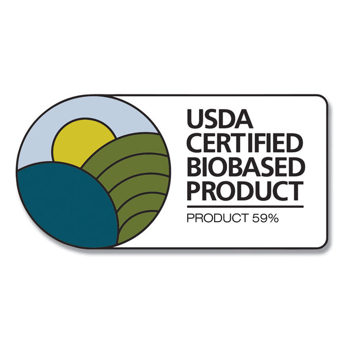 Earthâs Choice Biobased Durable Fashion View Binder, 3 Rings, 1" Capacity, 11 x 8.5, Purple, 2/Pack