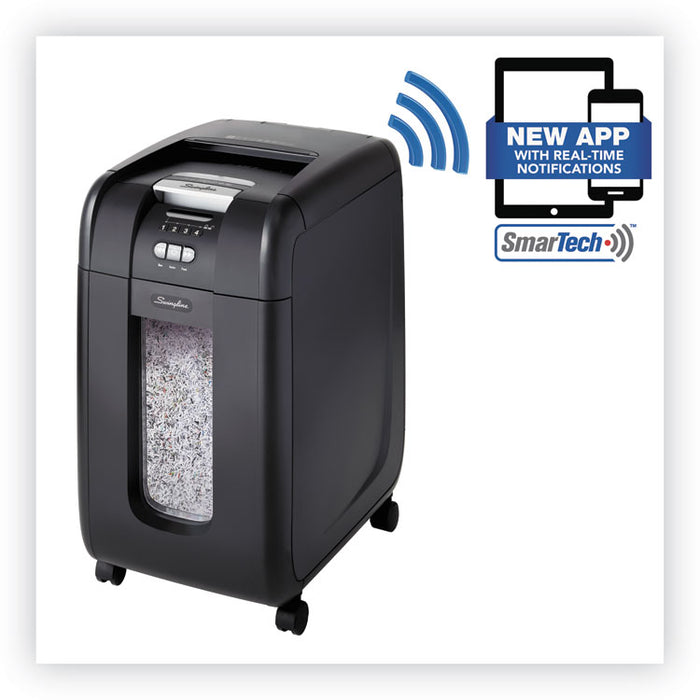 Stack-and-Shred 300XL Auto Feed Super Cross-Cut Shredder Value Pack, 300 Auto/8 Manual Sheet Capacity