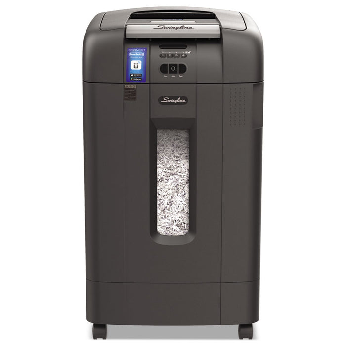 Stack-and-Shred 750XL SmarTech Enabled Hands Free Super Cross-Cut Shredder Value Pack, 750 Auto/12 Manual Sheet Capacity
