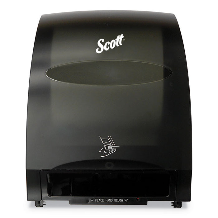Essential Electronic Hard Roll Towel Dispenser, 12.7w x 9.572d x 15.761h, Black