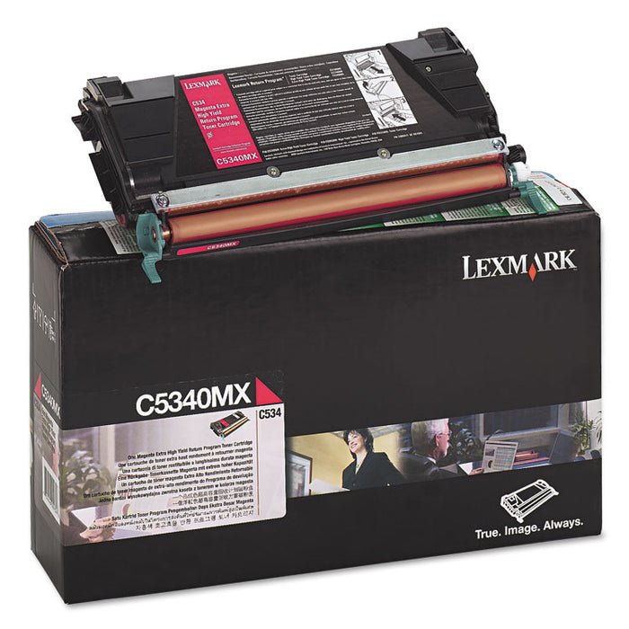 C5340MX Return Program Extra High-Yield Toner, 7,000 Page-Yield, Magenta