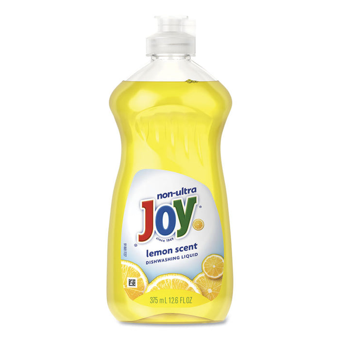 Dishwashing Liquid, Lemon, 12.6 oz Bottle, 12/Carton