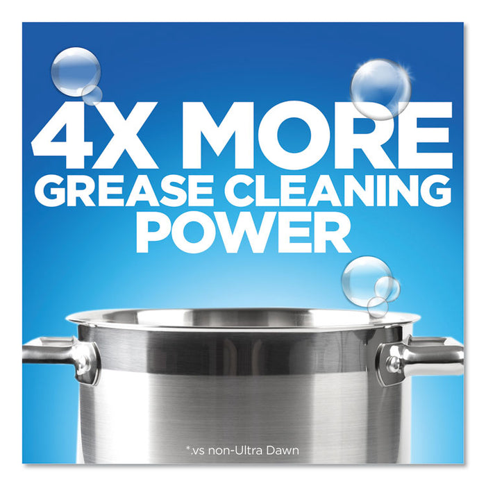 Ultra Platinum Dishwashing Liquid, Refreshing Rain, 34 oz Bottle, 8/Carton