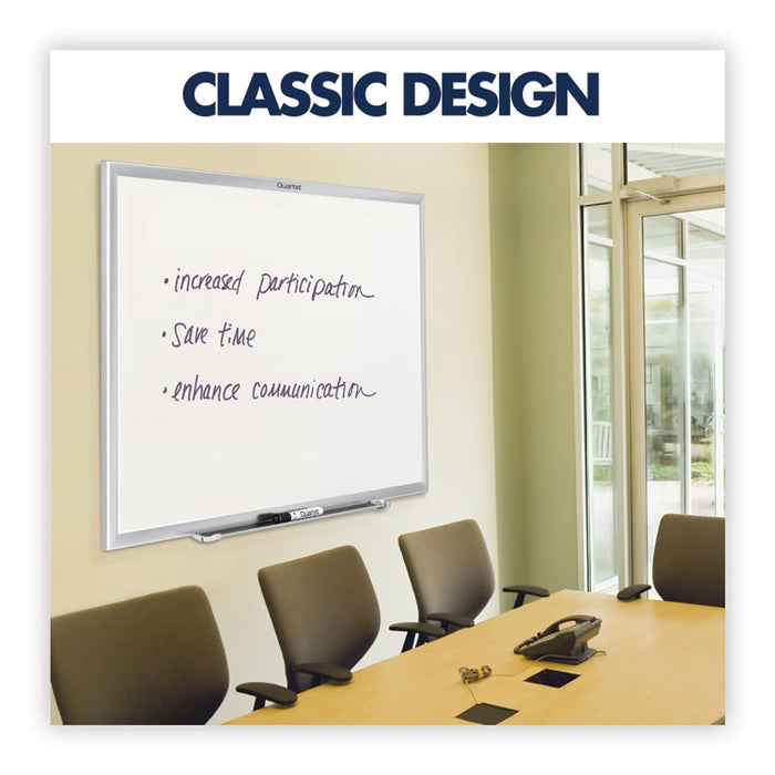 Classic Series Nano-Clean Dry Erase Board, 48 x 36, Silver Frame